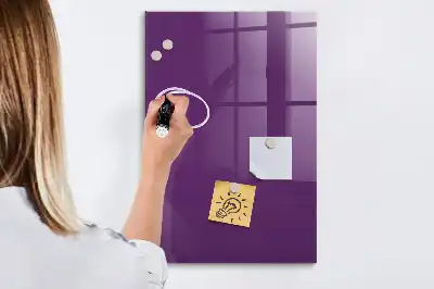 Magnetisk tegnetavle i lilla