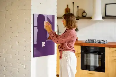 Magnetisk tegnetavle i lilla