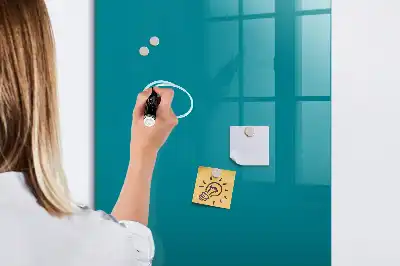 Magnetisk tegnetavle i mørkeblå