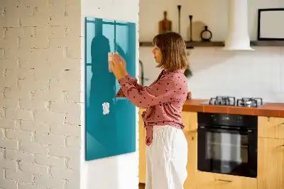 Magnetisk tegnetavle i mørkeblå