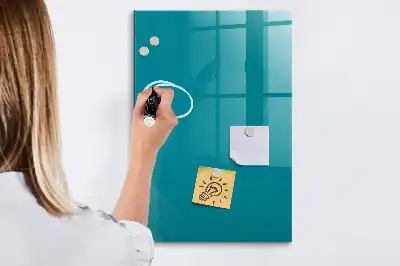 Magnetisk tegnetavle i mørkeblå