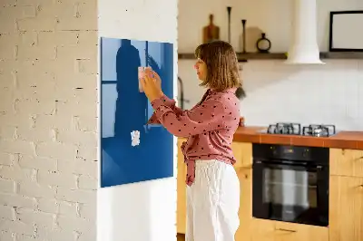 Magnetisk tavle med pen Blå