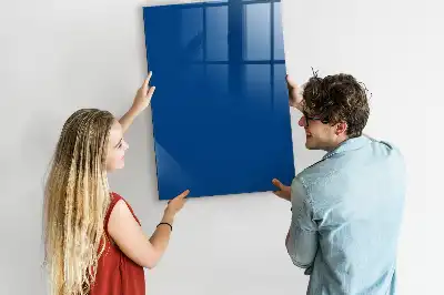Magnetisk tavle med pen Blå