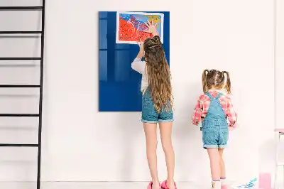 Magnetisk tavle med pen Blå