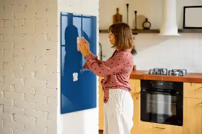 Magnetisk tavle med pen Blå