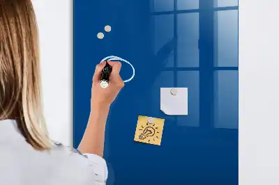 Magnetisk tavle med pen Blå
