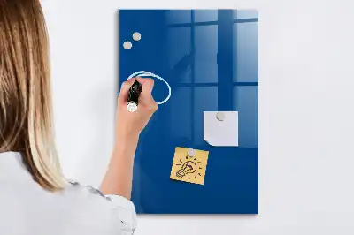 Magnetisk tavle med pen Blå