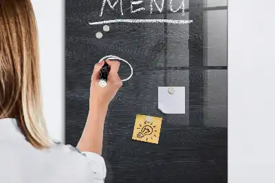 Magnetisk tegnetavle som menutavle