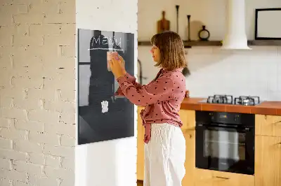 Magnetisk tegnetavle som menutavle
