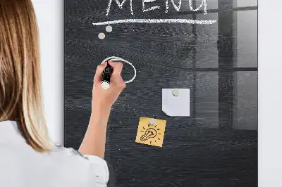 Magnetisk tegnetavle som menutavle