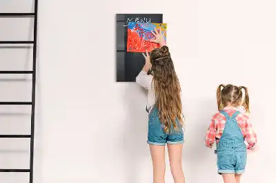 Magnetisk tegnetavle som menutavle