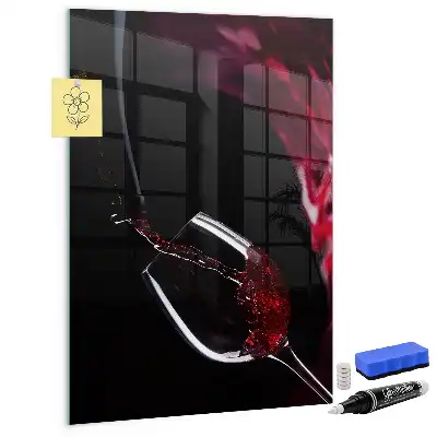 Magnetisk tegnetavle Spildt vin