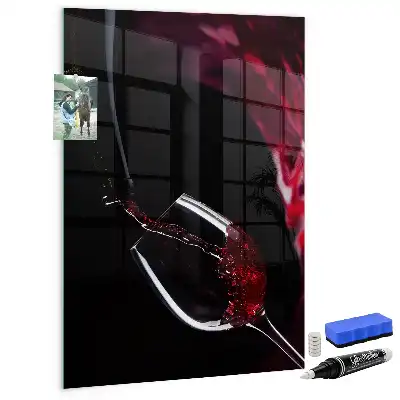 Magnetisk tegnetavle Spildt vin