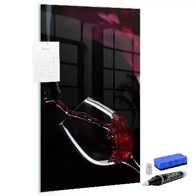 Magnetisk tegnetavle Spildt vin