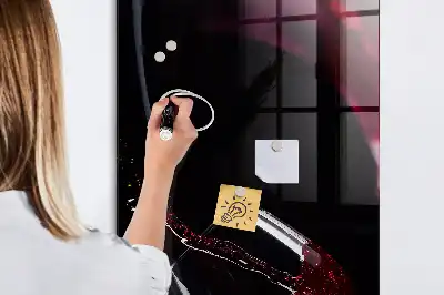 Magnetisk tegnetavle Spildt vin