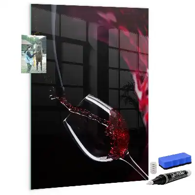 Magnetisk tegnetavle Spildt vin