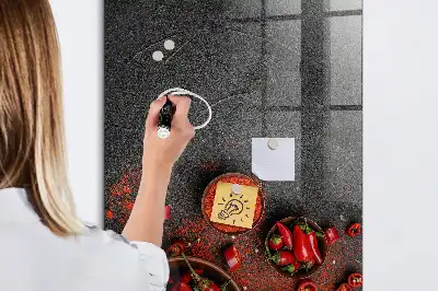 Magnetisk tegnetavle Stødt paprika