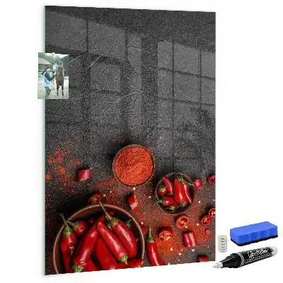 Magnetisk tegnetavle Stødt paprika