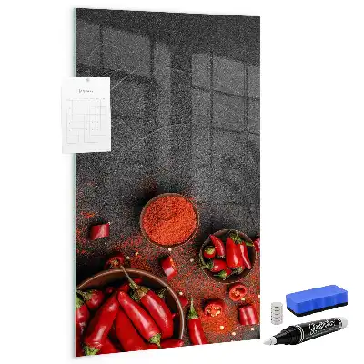 Magnetisk tegnetavle Stødt paprika