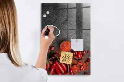 Magnetisk tegnetavle Stødt paprika