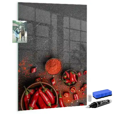 Magnetisk tegnetavle Stødt paprika