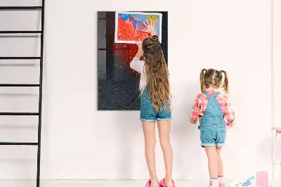 Magnetisk tavle med pen Paprikapulver