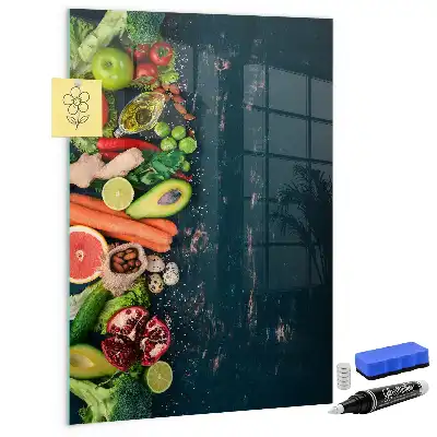 Magnetisk tavle med pen Vegansk bord