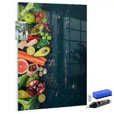 Magnetisk tavle med pen Vegansk bord