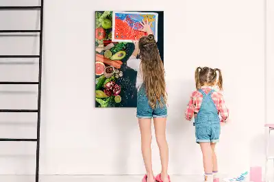 Magnetisk tavle med pen Vegansk bord