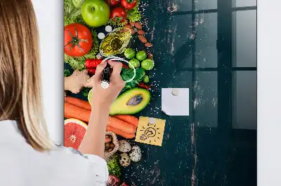 Magnetisk tavle med pen Vegansk bord