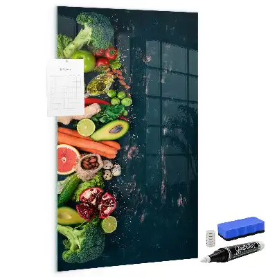 Magnetisk tavle med pen Vegansk bord