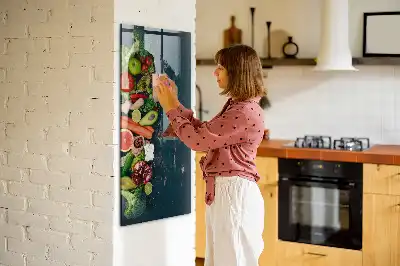 Magnetisk tavle med pen Vegansk bord