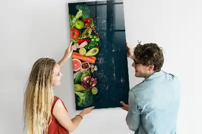 Magnetisk tavle med pen Vegansk bord