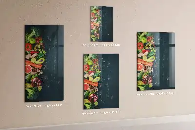 Magnetisk tavle med pen Vegansk bord