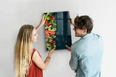 Magnetisk tavle med pen Vegansk bord