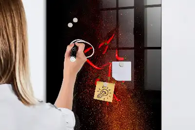 Magnetisk tegnetavle Stærk chili