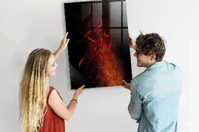 Magnetisk tegnetavle Stærk chili