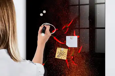 Magnetisk tegnetavle Stærk chili