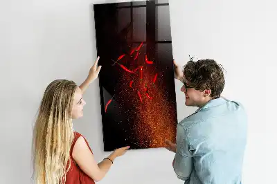 Magnetisk tegnetavle Stærk chili