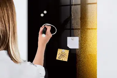 Magnetisk tegnetavle Mørkt øl
