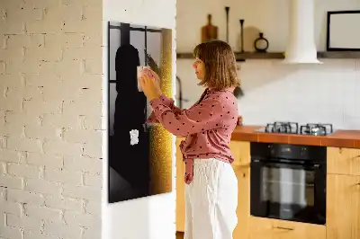 Magnetisk tegnetavle Mørkt øl