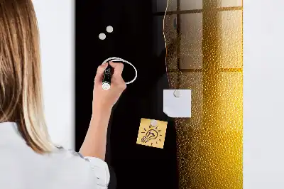Magnetisk tegnetavle Mørkt øl