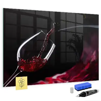 Tørreslette magnetisk tavle Vin