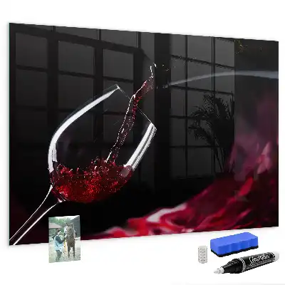 Tørreslette magnetisk tavle Vin