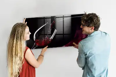 Tørreslette magnetisk tavle Vin