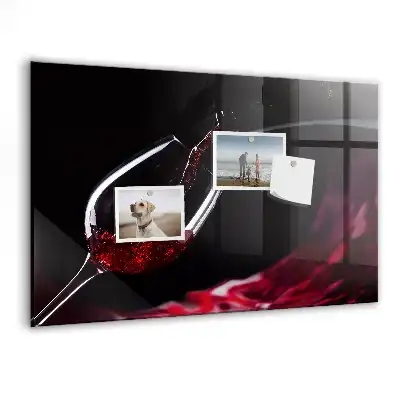 Tørreslette magnetisk tavle Vin