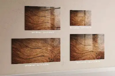 Magnetisk tegnetavle i gammelt træ