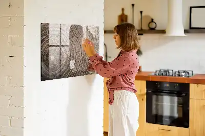 Magnetisk tavle til at tegne Træstamme