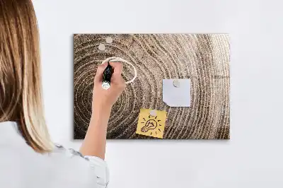 Magnetisk tavle til at tegne Træstamme