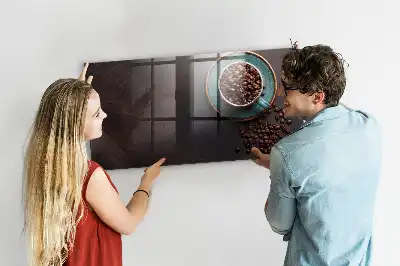 Tørreslette magnetisk tavle Kaffekop